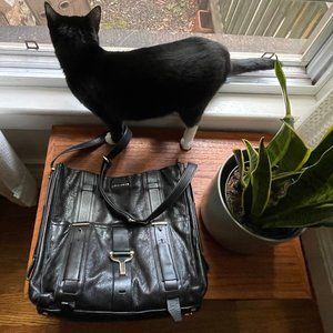 Cole Haan Genuine Black Leather Bag